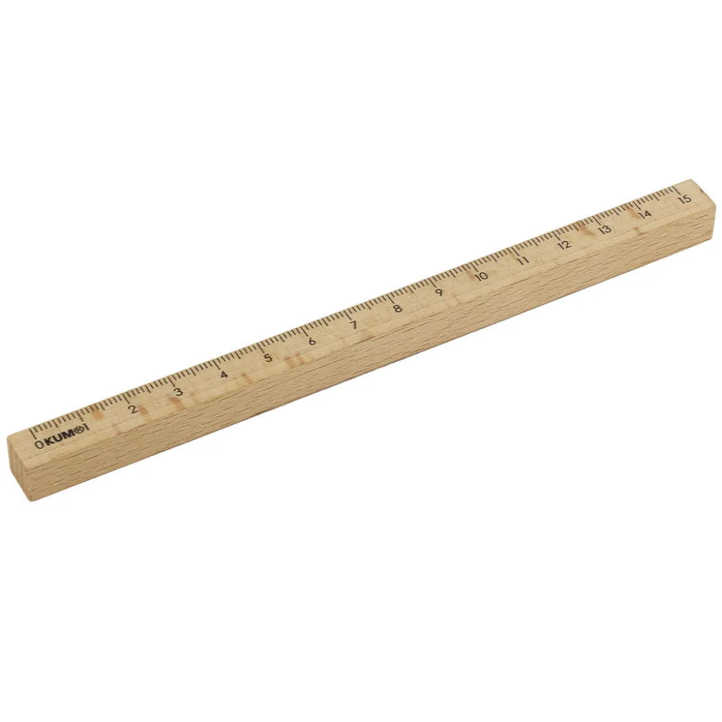Trälinjal 15 cm