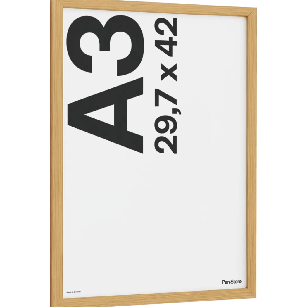 Träram Ek 29,7x42 cm A3