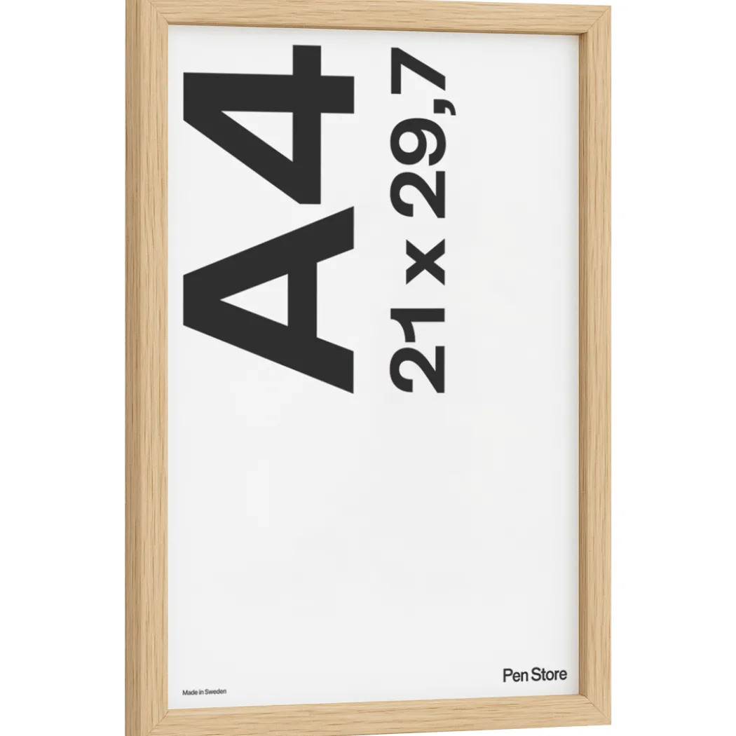 Träram Ek 21x29,7 cm A4