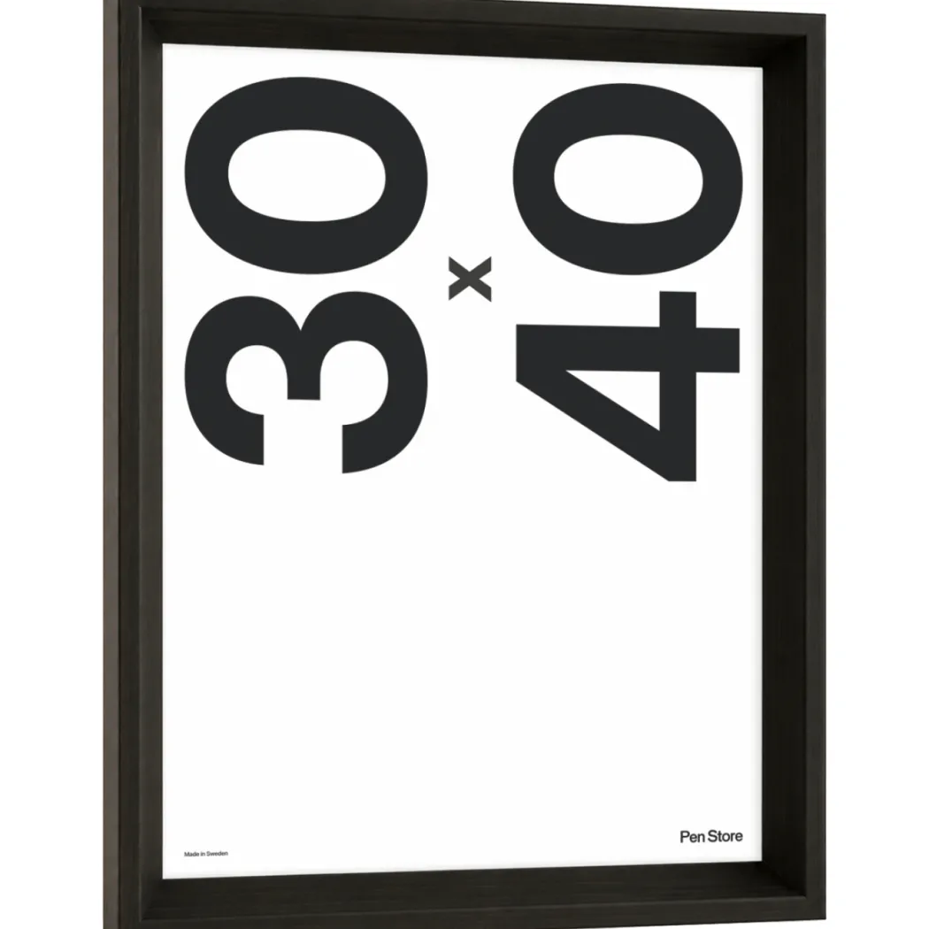 Träram Espresso 30x40 cm
