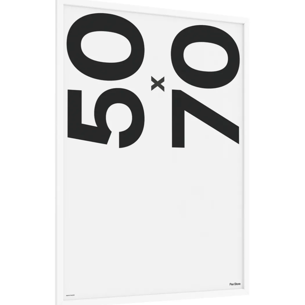 Träram Vit 50x70 cm