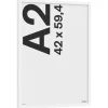 Träram Vit 42x59,4 cm A2