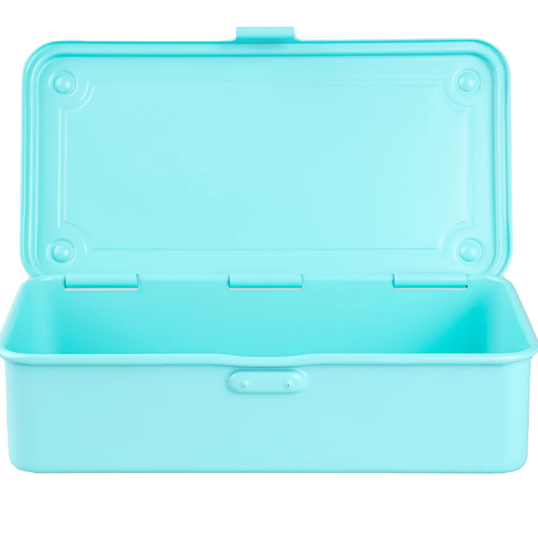 T190 Trunk Shape Toolbox Turquoise