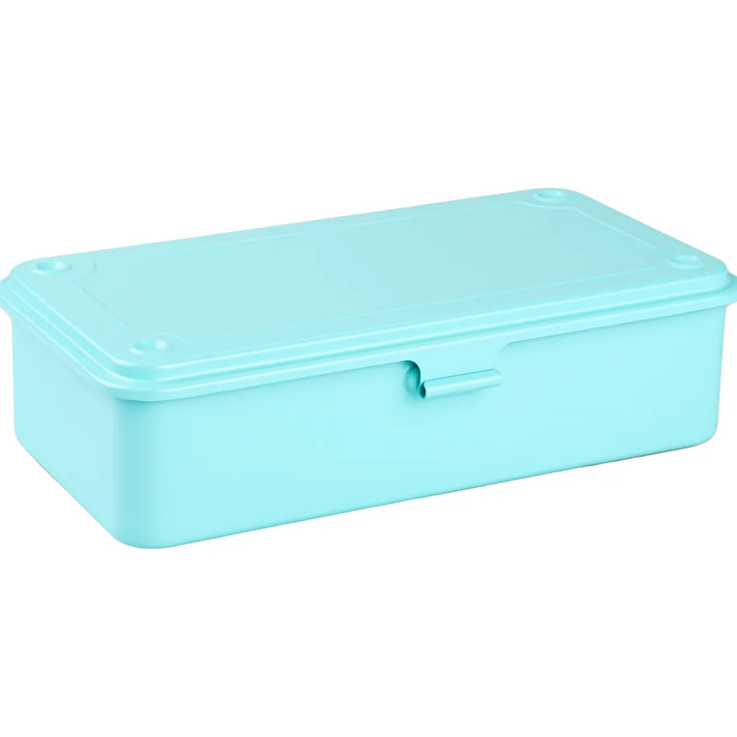T190 Trunk Shape Toolbox Turquoise