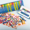 Turbo Pro Dual Tip Marker Pen 15-set