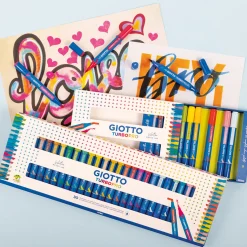 Turbo Pro Dual Tip Marker Pen 15-set