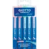 Turbo Pro Dual Tip Marker Pen 5-set Pastel