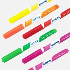 Turbo Soft Penselpenna Fluo 6-set (5 år+)