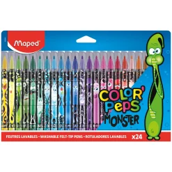 Tuschpennor Color Peps Monster 24-pack