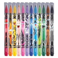 Tuschpennor Color Peps Monster 12-pack