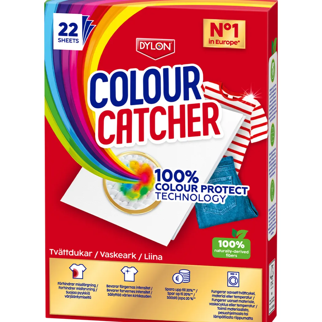 Tvättduk Colour Catcher 22 ark