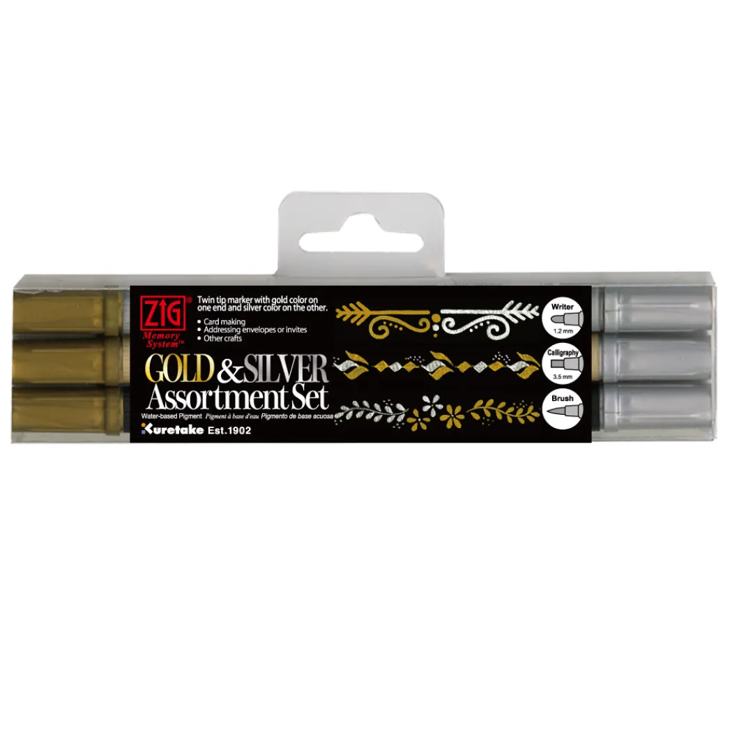 Twin Tip Gold/Silver 3-set