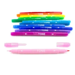 TwinTone Marker Rainbow 12-set