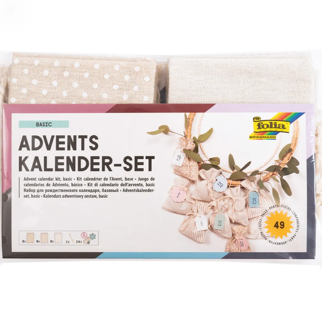 Tygpåsar till Adventskalender 24-pack