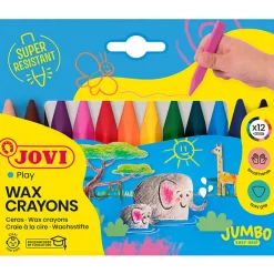 Vaxkritor Jumbo Easy Grip 12-pack (2 år+)