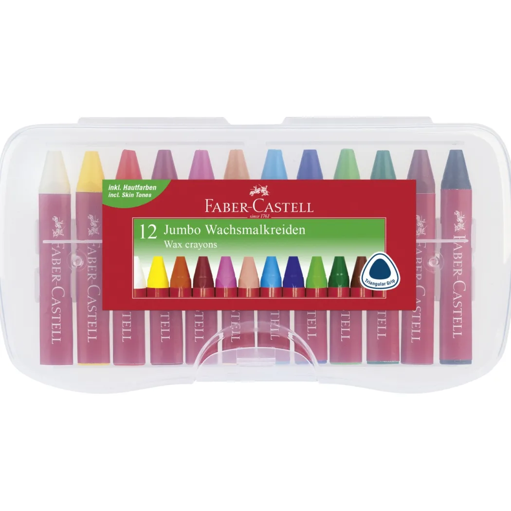 Vaxkritor Jumbo 12-set (3 år+)