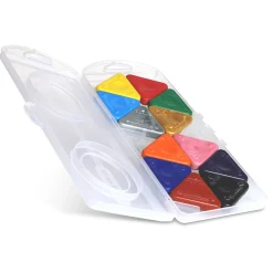 Vaxkritor Triangel 12-set Basic + Guld/Silver