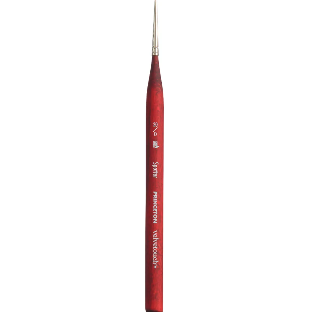 Velvetouch Syntetpensel kort skaft Mini Spotter St 20/0