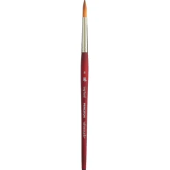 Velvetouch Syntetpensel kort skaft Lång Rund st 8