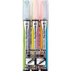 Överstykningspennor Tvåfärgade 3-pack