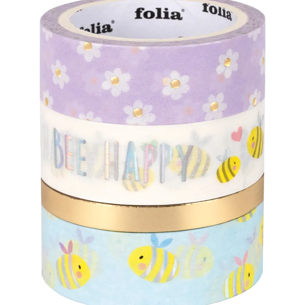 Washi-tejp Bin 4-pack