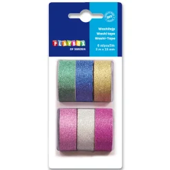 Washitejp Glitter 6-pack