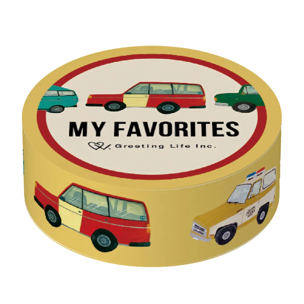 Washi-tejp Kahoko Sodeyama Cars