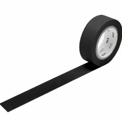 Washi-tejp Matte black