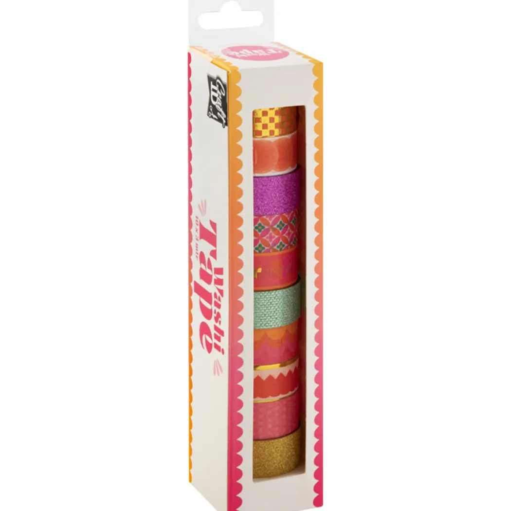 Washi-tejp 10-pack Foil & Glitter #1