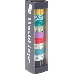 Washi-tejp 10-pack Foil & Glitter #2