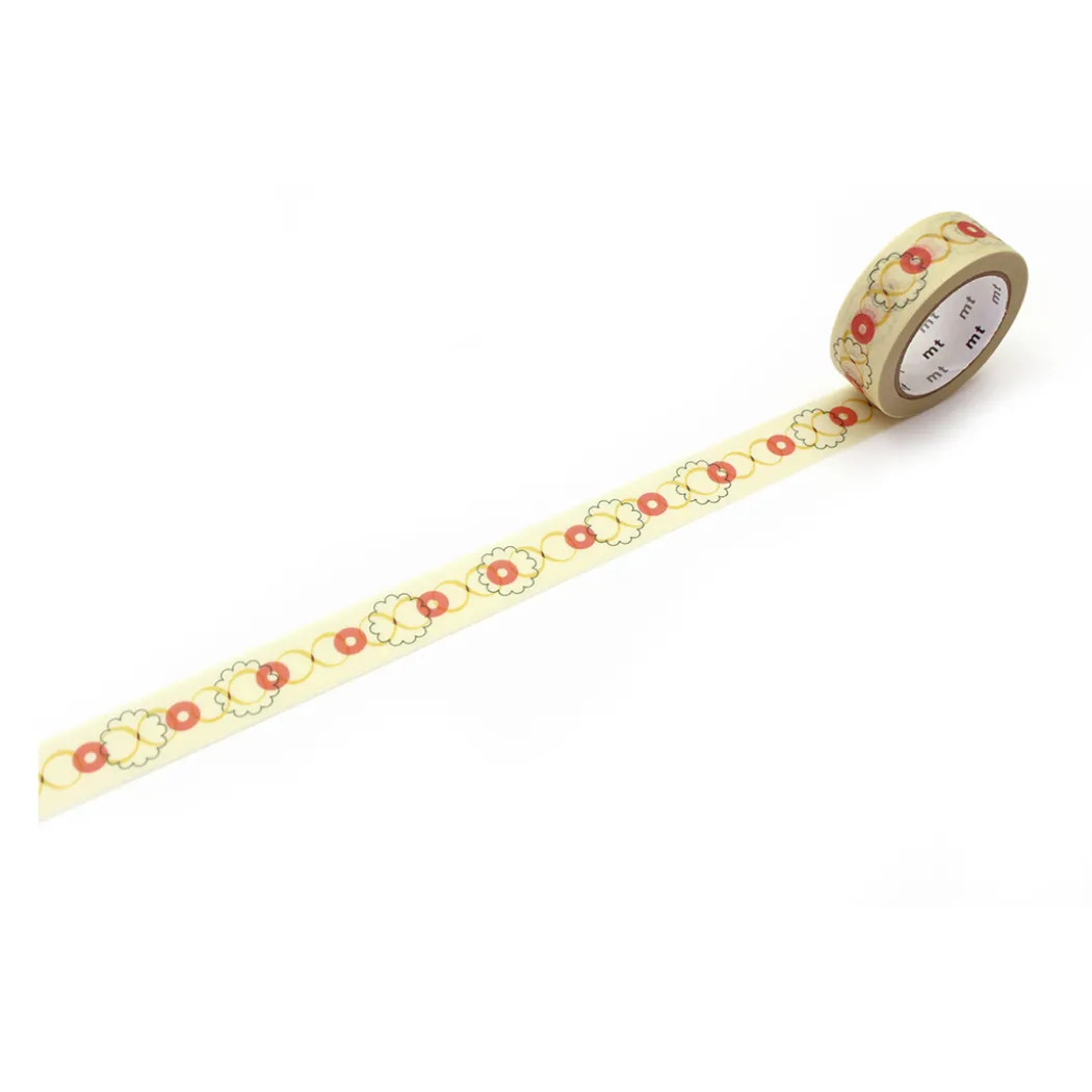 Washi-tejp Retro design button