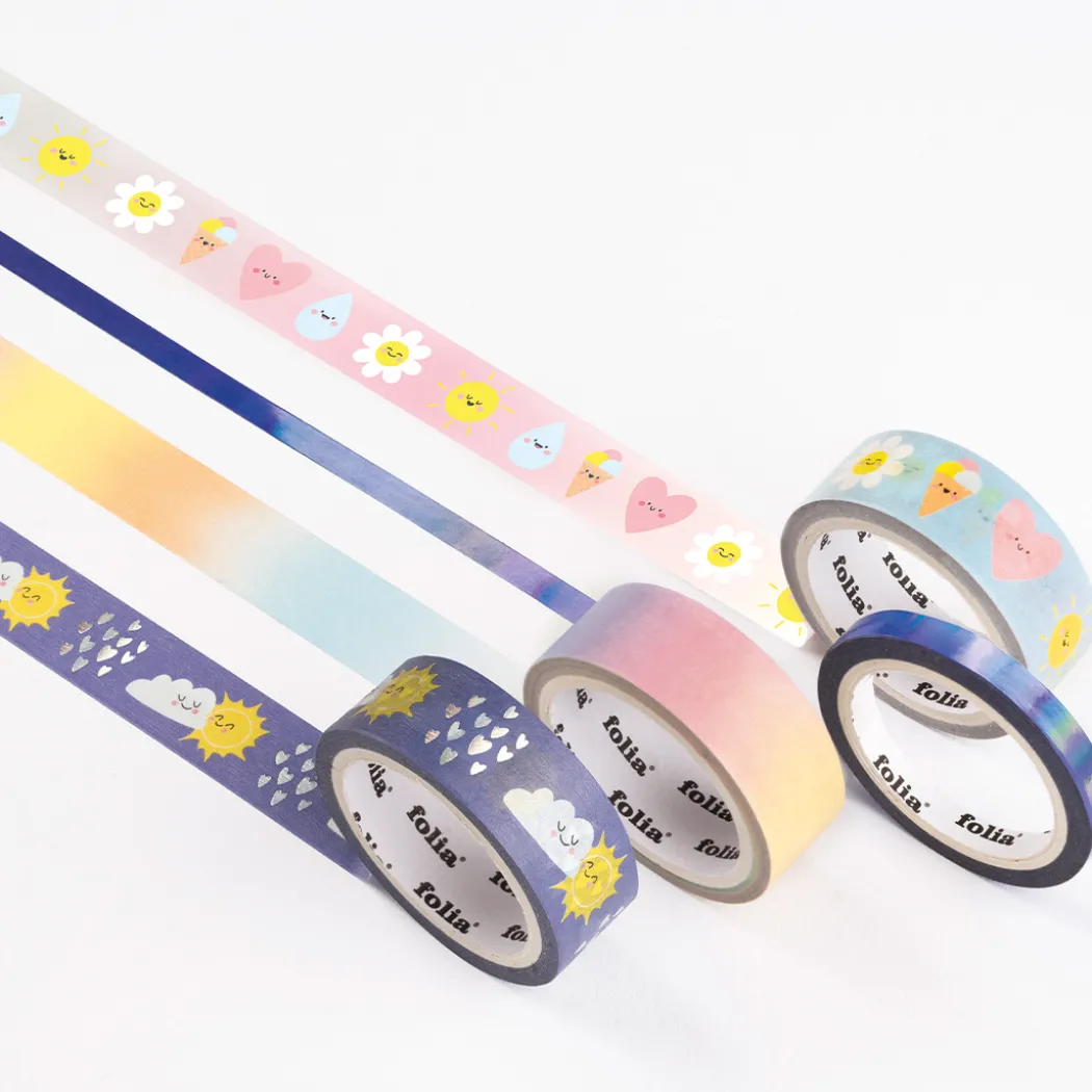 Washi-tejp Sunnyside 4-pack
