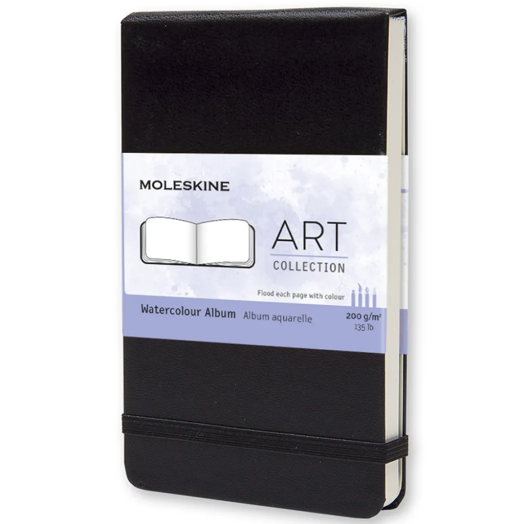 Watercolor ART collection Album Pocket Black