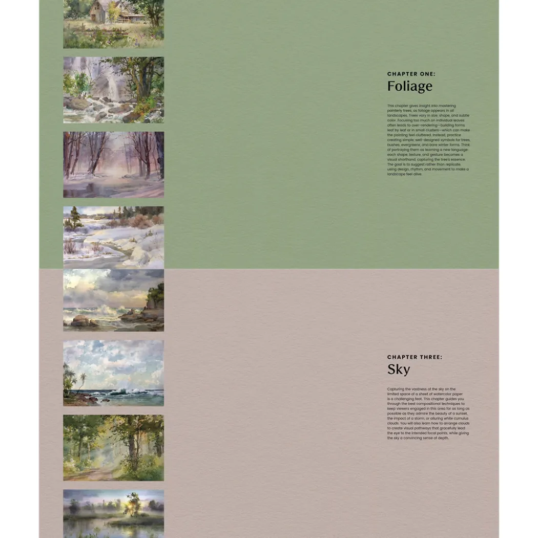 Watercolor Artist's Index of the Natural Landscape