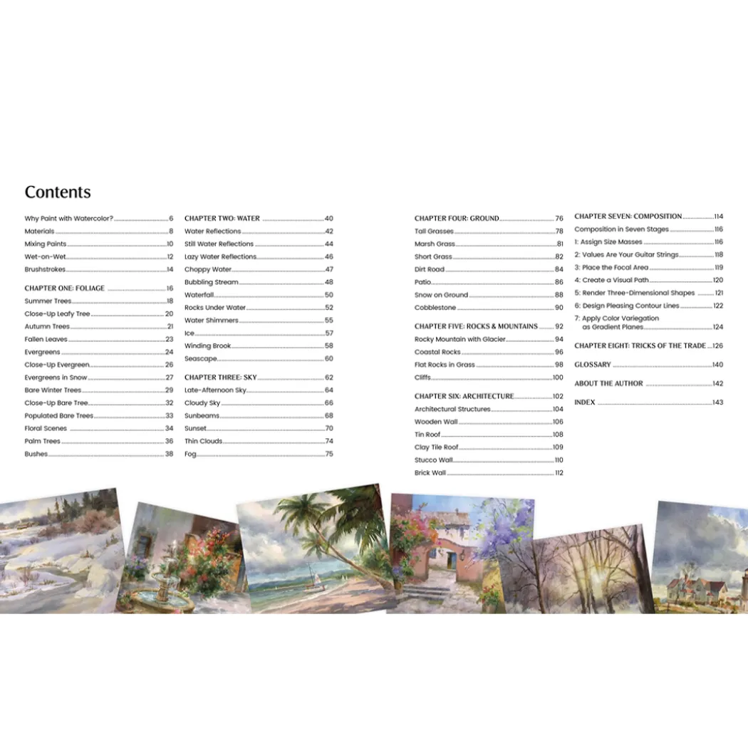 Watercolor Artist's Index of the Natural Landscape