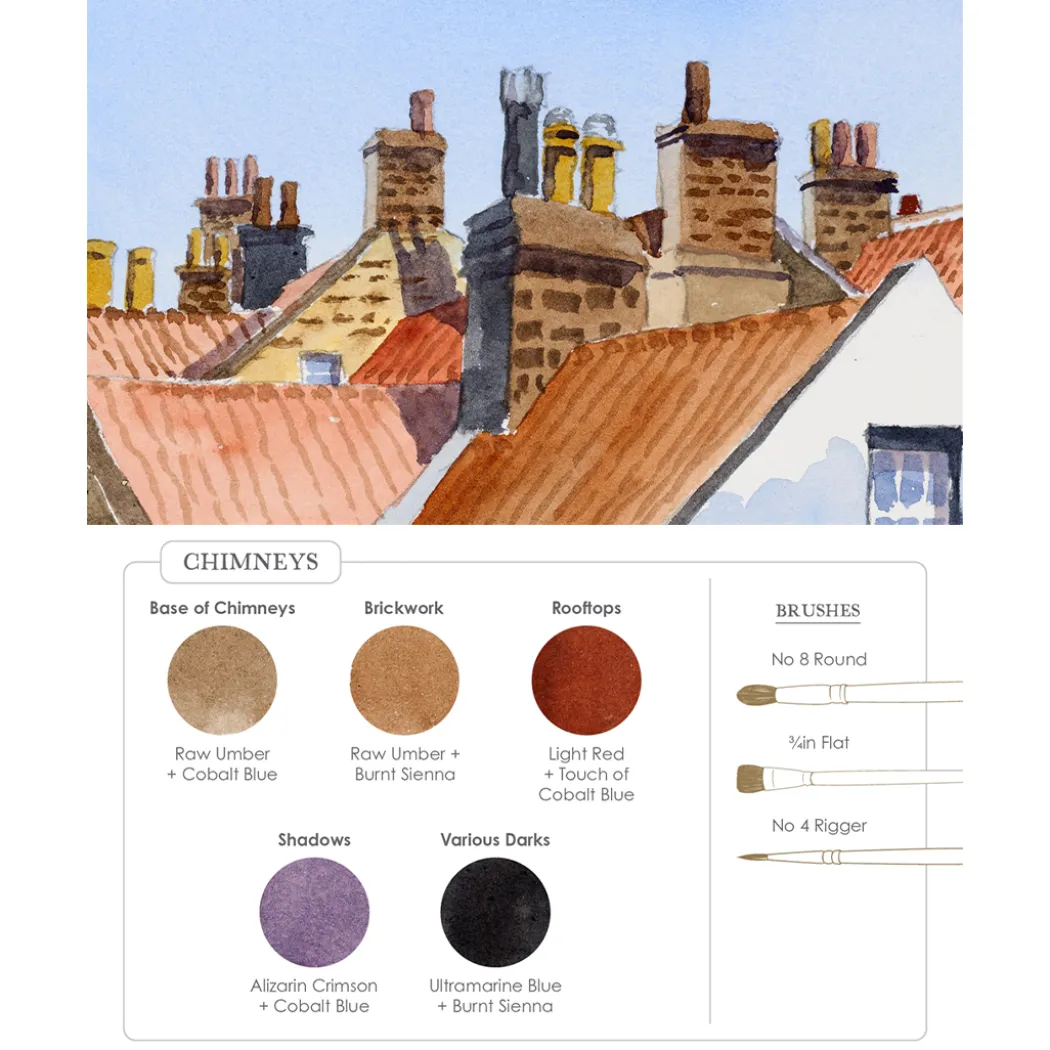 Watercolor Mixing Deck: Architecture