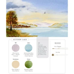 Watercolor Mixing Deck: Landscapes