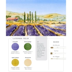 Watercolor Mixing Deck: Landscapes