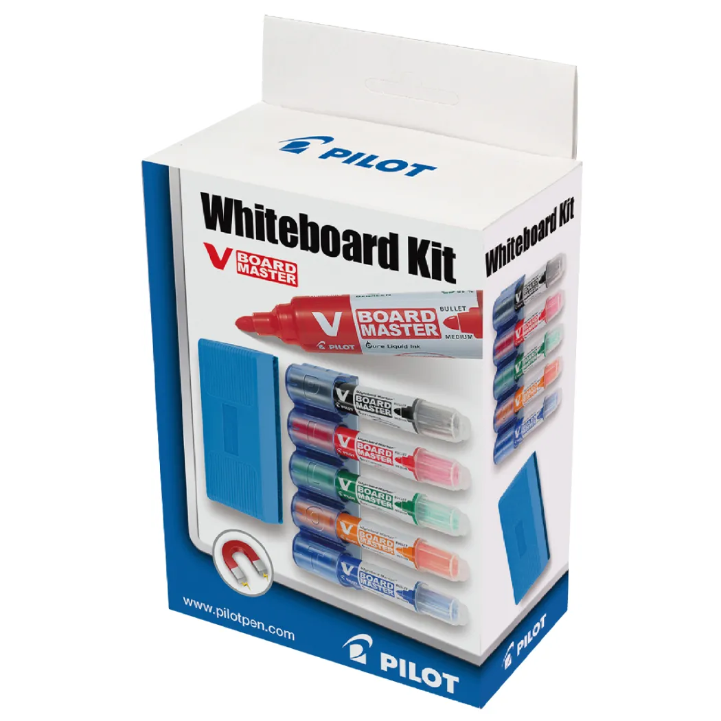 Whiteboard Kit (Pennset+Hållare+Torkare)