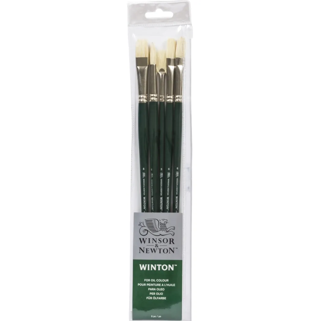 Winton Svinborstpenslar 5-set