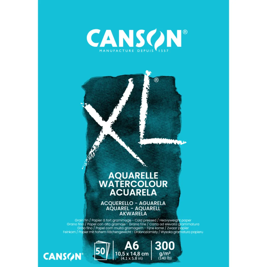 XL Aquarelle CP 300g A6