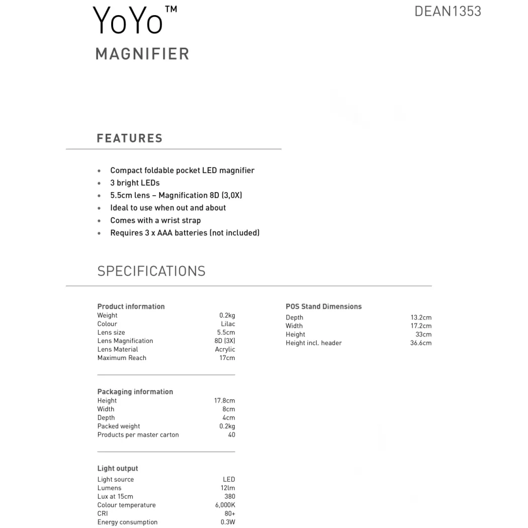 YoYo Magnifier Sage Green