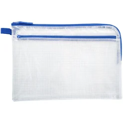 Zipper Pouch 34x23 cm (A4) Dubbla fack